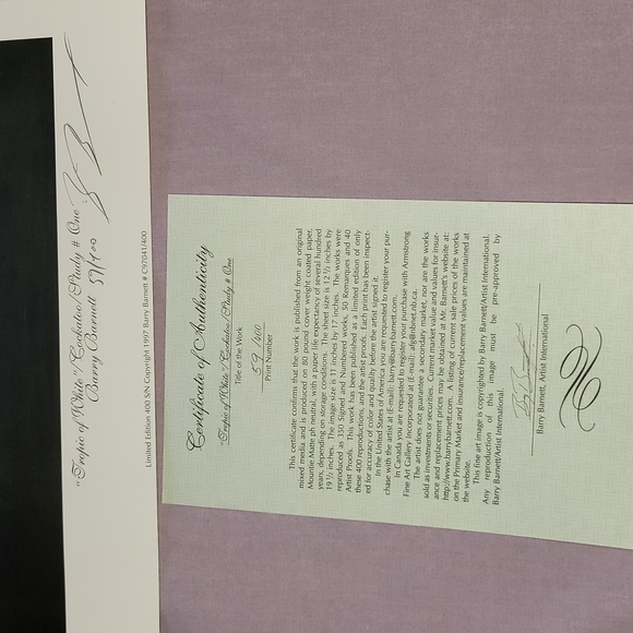 Tropic of White Cockatoo Limited Edition Print - Picture 2 of 2